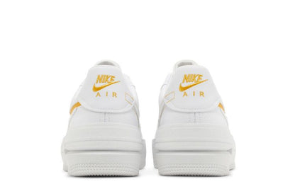 Nike Air Force 1 PLT.AF.ORM White Yellow Ochre (Women's)