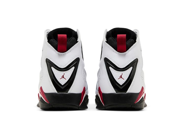 Jordan True Flight White Varsity Red