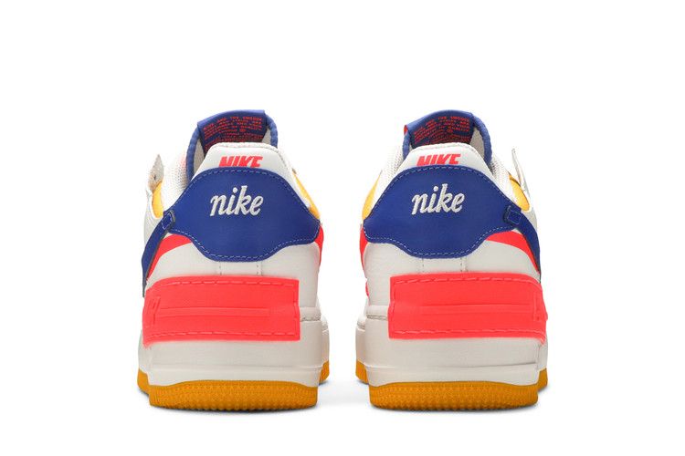 Nike Air Force 1 Low Shadow White Flash Crimson Astronomy Blue (Women's)