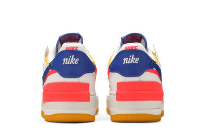 Nike Air Force 1 Low Shadow White Flash Crimson Astronomy Blue (Women's)