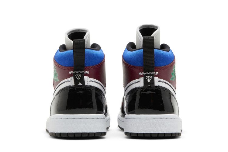 Jordan 1 Mid SE Black White Multi-Color (Women's)