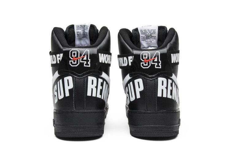 Nike Air Force 1 High Supreme World Famous Black