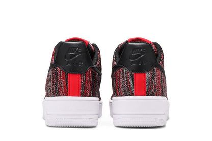 Nike Air Force 1 Flyknit 2.0 University Red Black
