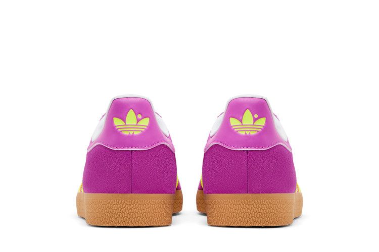 adidas Gazelle Purple Burst Solar Yellow (Women's)