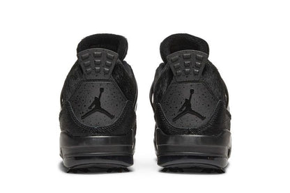 Jordan 4 Retro Golf Black Cat Pony Hair