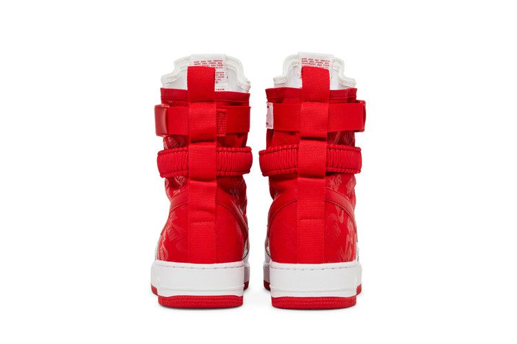 Nike SF Air Force 1 High White University Red