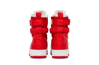 Nike SF Air Force 1 High White University Red