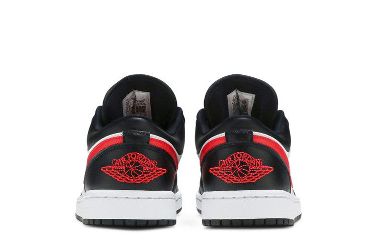 Jordan 1 Low Black Siren Red (Women's)