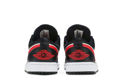 Jordan 1 Low Black Siren Red (Women's)