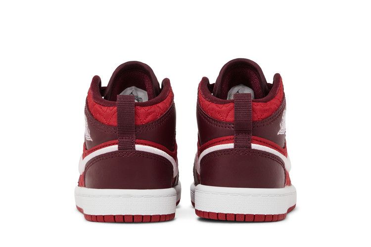 Jordan 1 Mid Red Quilt (PS)