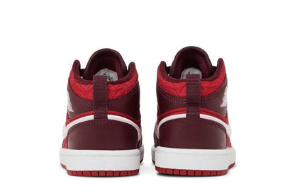 Jordan 1 Mid Red Quilt (PS)