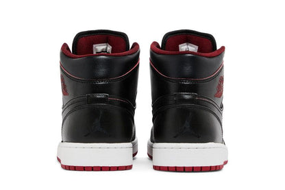 Jordan 1 Retro Mid Black Red White