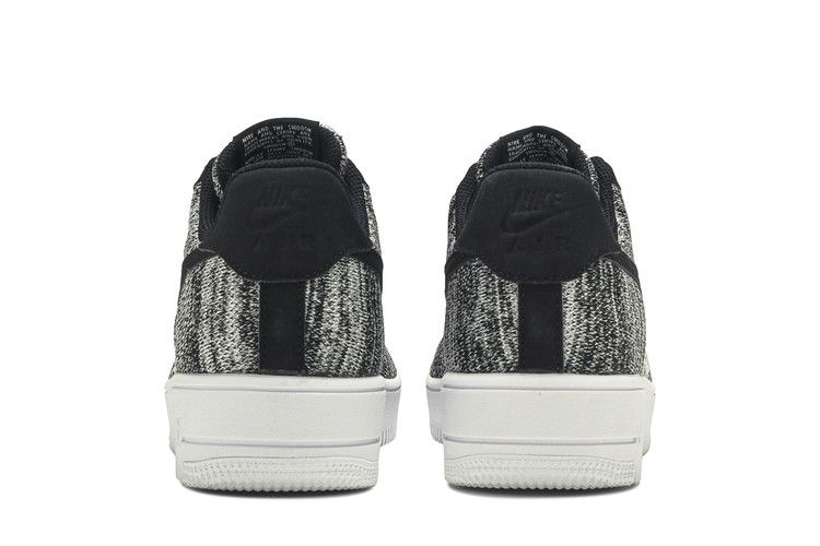 Nike Air Force 1 Flyknit 2 Black Pure Platinum