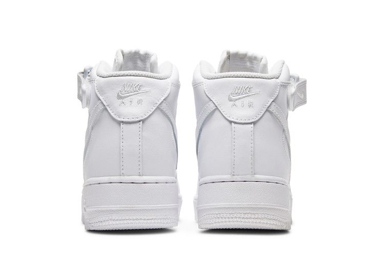 Nike Air Force 1 Mid Triple White (Women's)