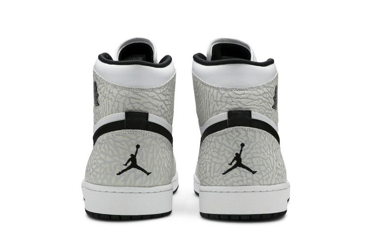 Jordan 1 Retro White Elephant Print