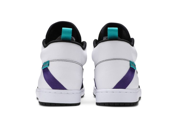 Jordan Fadeaway Black White Grape