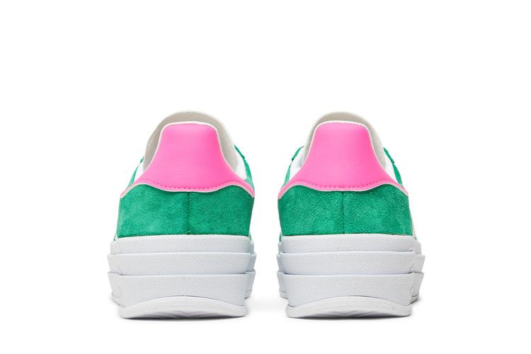adidas Gazelle Bold Green Lucid Pink (Women's)
