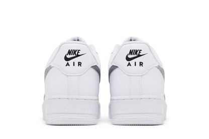 Nike Air Force 1 Low '07 Spray Paint Swoosh White Black Grey