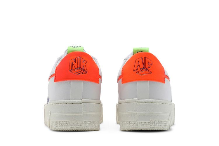 Nike Air Force 1 Low Pixel White Concord Crimson (Women's)