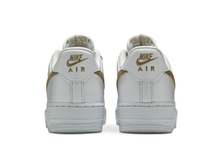 Nike Air Force 1 Low Pony Hair Snakeskin Club Gold