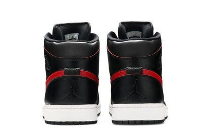 Jordan 1 Retro Mid Black Team Red
