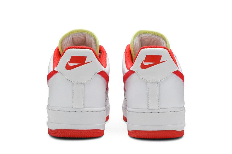 Nike Air Force 1 Low Transparent White Crimson