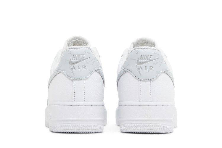 Nike Air Force 1 '07 Mini Swooshes White Sail Metallic Silver Pure Platinum (Women's)