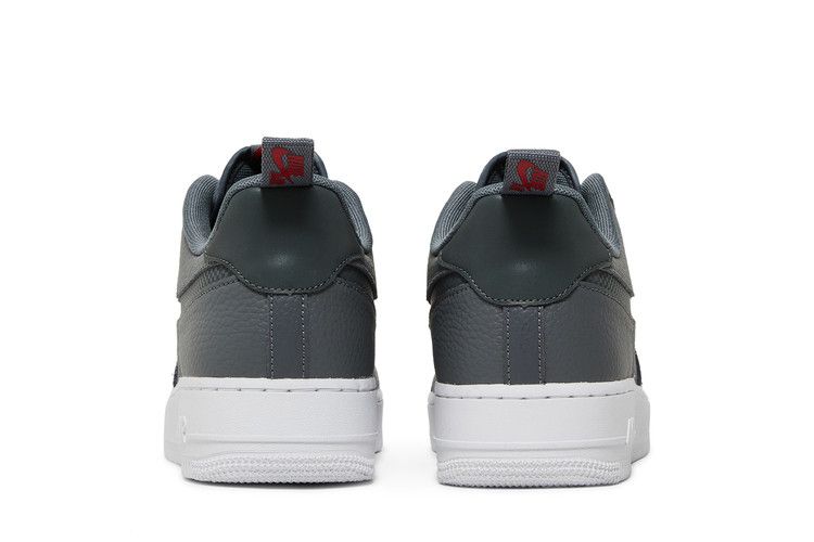 Nike Air Force 1 Low LV8 Smoke Grey Red Reflective Swoosh