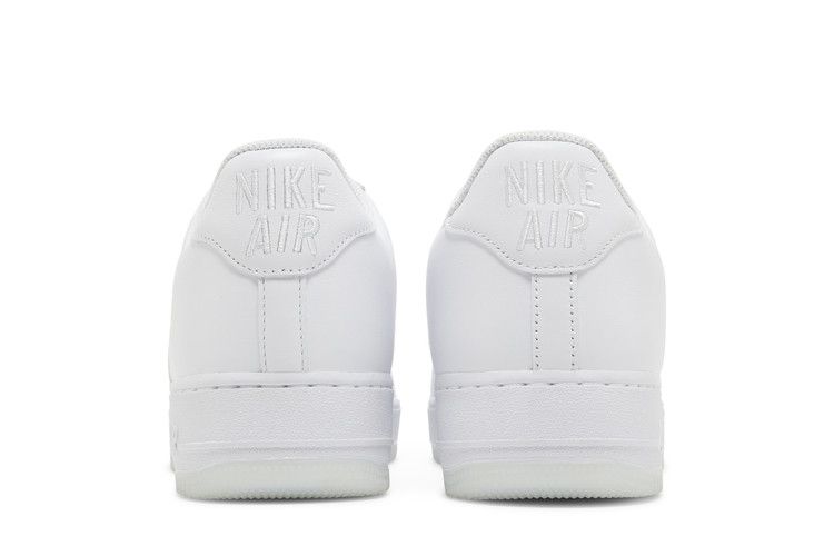 Nike Air Force 1 Low '07 Retro Color of the Month Jewel Swoosh Triple White