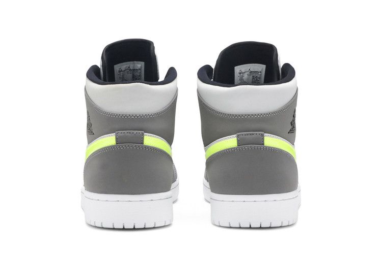 Jordan 1 Mid Gunsmoke Volt
