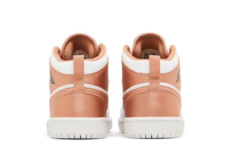 Jordan 1 Mid White Rose Gold (PS)