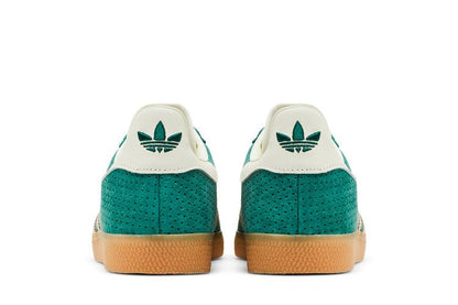 adidas Gazelle Collegiate Green Wonder Beige Gold Metallic