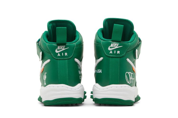 Nike Air Force 1 Mid Off-White Pine Green