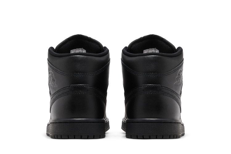 Jordan 1 Mid Triple Black