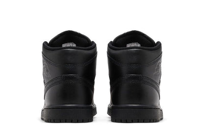 Jordan 1 Mid Triple Black