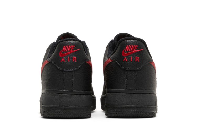 Nike Air Force 1 Low Black University Red