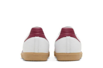 adidas Samba OG White Burgundy Gum