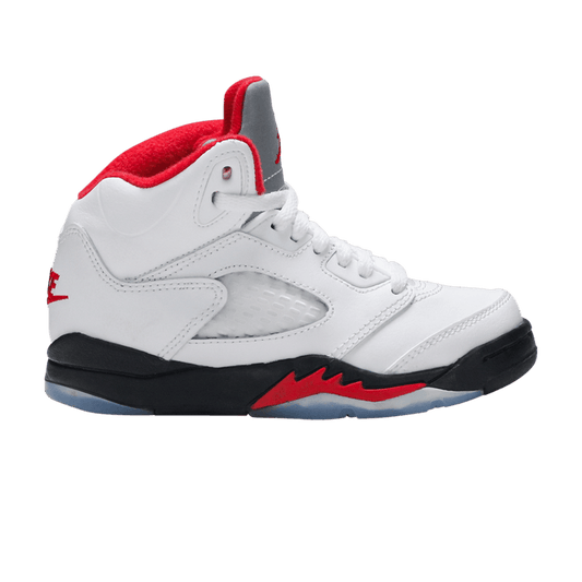 Jordan 5 Retro Fire Red Silver Tongue (2020) (PS)