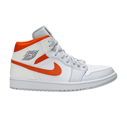 Jordan 1 Mid Starfish Pure Platinum