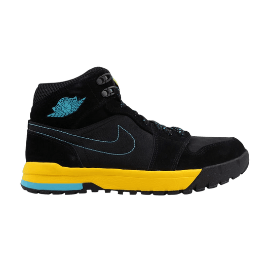 Jordan 1 Trek Black Gamma Blue Varsity Maize
