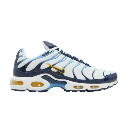 Nike Air Max Plus White Navy Gold