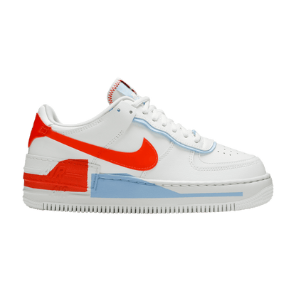 Nike Air Force 1 Low Shadow Summit White Team Orange (Women's)