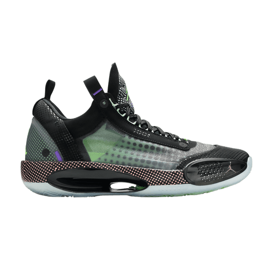 Jordan XXXIV Low Black Vapor Green Bleached Coral