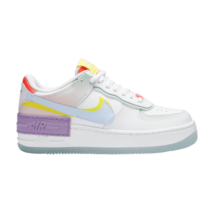 Nike Air Force 1 Low Shadow White Hydrogen Blue Purple (Women's)