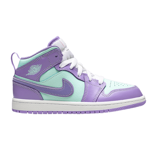 Jordan 1 Mid Purple Aqua (PS)