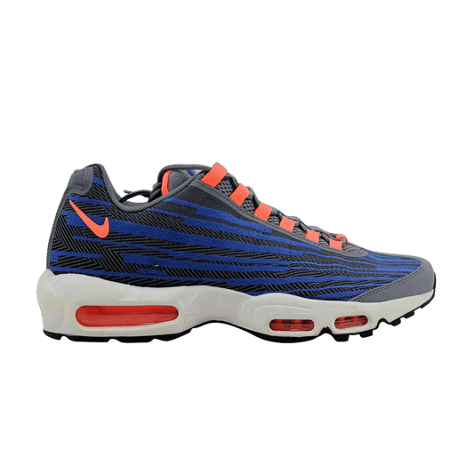 Nike Air Max 95 JCRD Cool Grey/Bright Mango-Black-Game Royal