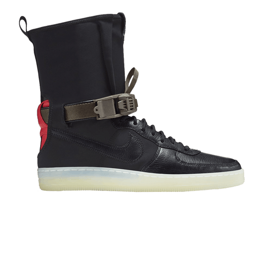 Nike Air Force 1 Downtown Acronym Black Crimson