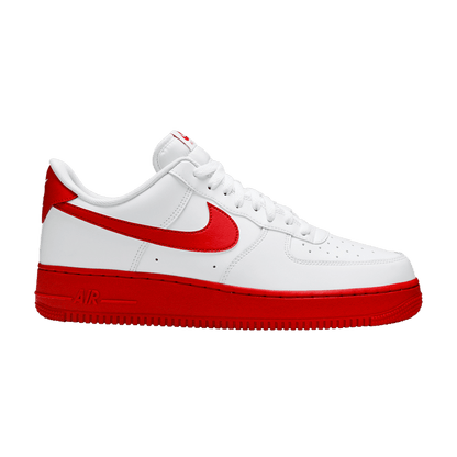 Nike Air Force 1 Low White Red Midsole