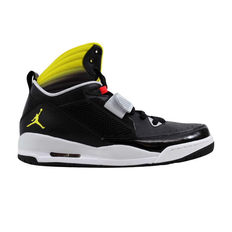 Jordan Flight 97 Black Vibrant Yellow Pure Platinum