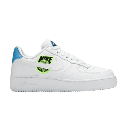 Nike Air Force 1 Low '07 Worldwide Pack White Blue Volt (Women's)
